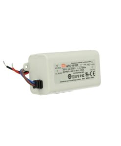 Led Driver CC MW MEAN WELL APC-16-350 Trasformatore 350mA 12V-48V DC 16W Corrente Costante IP42