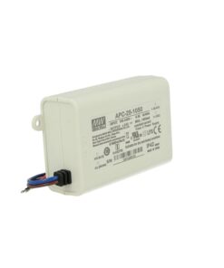 Led Driver CC MW MEAN WELL APC-25-1050 Trasformatore 1050mA 9V-24V DC 25W Corrente Costante IP42