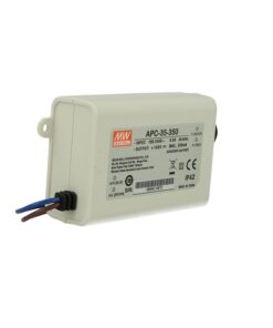 Led Driver CC MW MEAN WELL APC-35-350 Trasformatore 350mA 28V-100V DC 35W Corrente Costante IP42