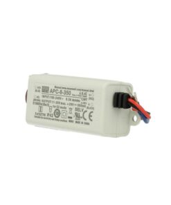 Led Driver CC MW MEAN WELL APC-8-350 Trasformatore 350mA 11V-23V DC 8W Corrente Costante IP42