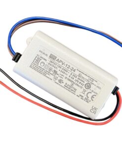 MW MEAN WELL APV-12-24 Alimentatore 12W 24V 0,5A IP30 Input 220V e 110V