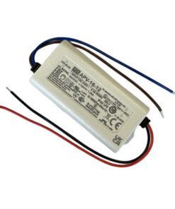 MW MEAN WELL APV-16-12 Alimentatore 16W 12V 1,25A IP30 Input 220V e 110V