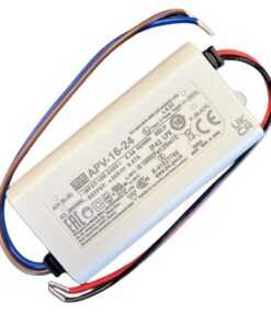 MW MEAN WELL APV-16-24 Alimentatore 16W 24V 0,67A IP30 Input 220V e 110V