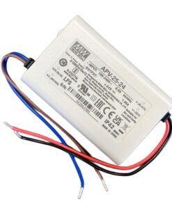MW MEAN WELL APV-25-24 Alimentatore 25W 24V 1,05A IP30 Input 220V e 110V