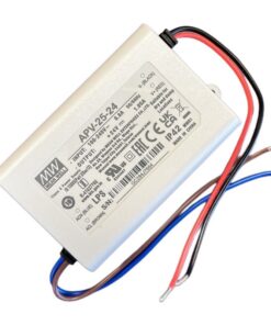 MW MEAN WELL APV-25-24 Alimentatore 25W 24V 1,05A IP30 Input 220V e 110V