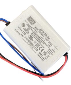 MW MEAN WELL APV-35-24 Alimentatore 35W 24V 1,5A IP30 Input 220V e 110V