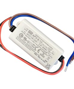 MW MEAN WELL APV-8-12 Alimentatore 8W 12V 0,67A IP30 Input 220V e 110V