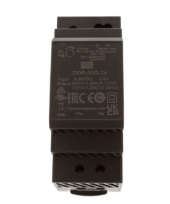 MW MEAN WELL DDR-30G-24 Alimentatore a montaggio su guida DIN Input 9-36V Output 24V 1,25A 30W