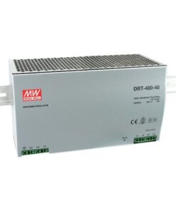 MW MEAN WELL DRT-480-48 Alimentatore 48V 10A 480W Per Barra Guida DIN Rail Ingresso 380V 3 Fasi Trifase