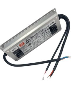MW MEAN WELL ELG-200-12B-3Y Alimentatore IP67 192W 12V 16A Input 220V e 110V Dimmerabile 3 In 1 0-10V PWM Resistenza