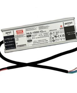 MW MEAN WELL HLG-150H-12 Alimentatore Led Driver CC CV 150W 12V 12,5A IP67 Input 220V 110V