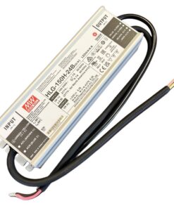 MW MEAN WELL HLG-150H-24B Alimentatore IP67 150W 24V 6,3A Dimmerabile 1-10V PWM Input 220V e 110V