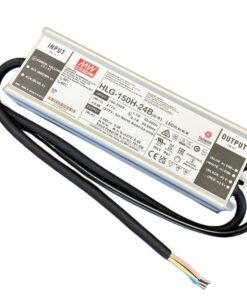 MW MEAN WELL HLG-150H-24B Alimentatore IP67 150W 24V 6,3A Dimmerabile 1-10V PWM Input 220V e 110V