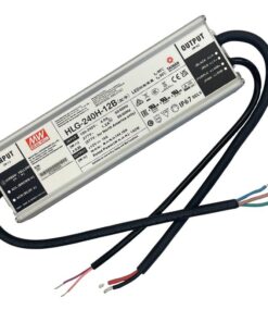 MW MEAN WELL HLG-240H-12B Alimentatore Led Driver Dimmerabile IP67 192W 12V 16A Input 220V e 110V