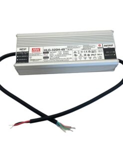 MW MEAN WELL HLG-320H-48 Alimentatore Led Driver CV CC IP67 320W 48V 6,7A Input 220V e 110V