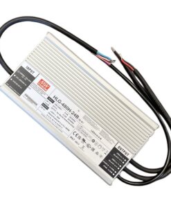 MW MEAN WELL HLG-480H-24B Alimentatore IP67 480W 24V 20A Dimmerabile 1-10V PWM Input 220V e 110V