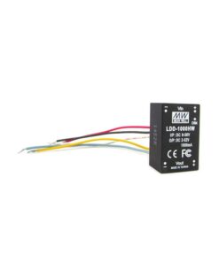 DC/DC Step Down Converter MW MEAN WELL LDD-1000HW 1000mA da DC9-56V a DC2-52V