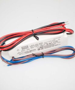 MW MEAN WELL Led Driver CC LPC-20-350 IP67 Output 17W 48V 350mA Input 100-240V 0,55A Corrente Costante