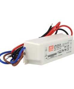 Alimentatore Trasformatore CV MW MEAN WELL LPV-20-24 24V 20W 0,84A Impermeabile IP67 Input 220V e 110V