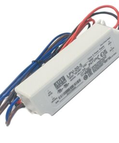 MW MEAN WELL LPV-20-5 Alimentatore Trasformatore CV 20W 5V 3A Impermeabile IP67 Input 220V e 110V