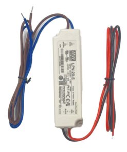 MW MEAN WELL LPV-20-5 Alimentatore Trasformatore CV 20W 5V 3A Impermeabile IP67 Input 220V e 110V
