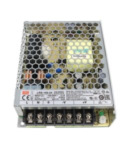 Alimentatore MW MEAN WELL CV Trasformatore 24V 100W 4,5A LRS-100-24 Da AC 220V A DC 24V Per Luce Led Input 220V e 110V