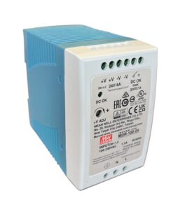 MW MEAN WELL MDR-100-24 Alimentatore Guida DIN 100W 24V 4A Input 220V e 110V