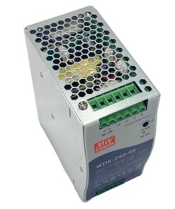 MW MEAN WELL WDR-240-48 Alimentatore Slim DIN Rail 240W 48V 5A Input 180-550V