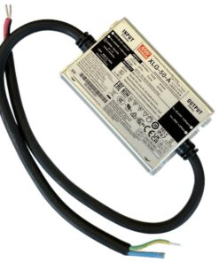 MW MEAN WELL XLG-50-A Led Driver CC 1000mA 22V-54V 50W Impermeabile IP67 Input 220V 110V