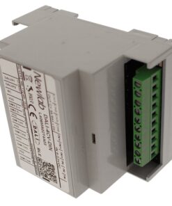 NEWLAB DALI-4CV-DIN Led Dimmer 4 Canali in Tensione 12V 24V 48V Ingresso DALI Uscita 4 PWM Da Guida DIN