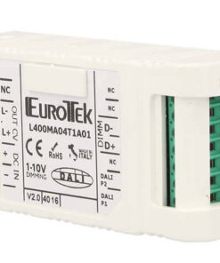 Newlab Led Dimmer Monocanale PWM 12A Controllato Da Pulsante N.O. 0-10V 1-10V Dali Potenziometro