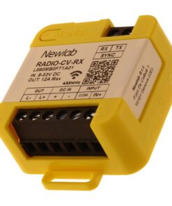 RADIO-CV-RX Ricevitore RF Led Dimmer 12V 24V 48V 12A Ingresso Radio Master Slave Fino Massimo 255 RX
