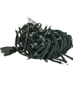 Alternative view of Luci Per Natale Catena 500 Led 40M Colore Rosso IP44 Lucciole Decorative Natalizie Con Filo Verde