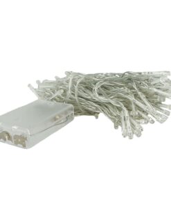 Alternative view of Stringa Luci Led A Batteria Con 50 Led Bianco Freddo 5 Metri IP20 4,5V Decorazione Natale