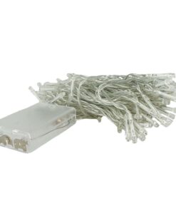 Alternative view of Stringa Luci Led A Batteria Con 100 Led Bianco Caldo Giallo 10 Metri IP20 4,5V Decorazione Natale