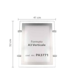 Pannello Led Pubblicitario A3 Verticale 12V 8W