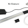 Kit Barra Led Con Sensore Door Apertura Anta 50cm Luce Calda Alimentatore Compreso Per Cucina Sottopensile Mobile ect.