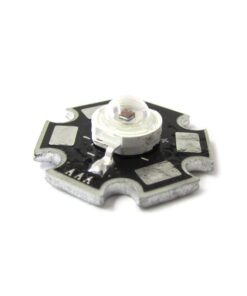 Alternative view of Power Led 1W Colore Blue 3,0-3,4V DC 350mA 20 Lumen Piastra Dissipatore Inclusa 460-470nm