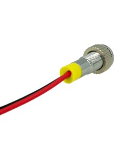 4 Pezzi Mini Viti Lampada Led Screw Con Filo Rondella 24V Bianco 6000K Luci Spia Per Camion Barca Trattore