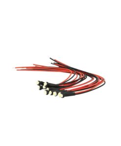 10 Pezzi Micro Mini Lampada LED 6V SMD 3528 Giallo Luci Spia Moto Epoca