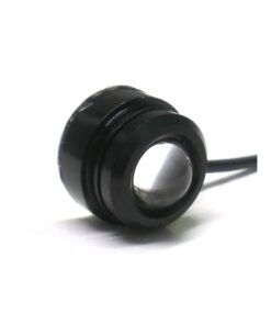 Power Led A Bottone 1,5W 12V Bianco Freddo Dissipatore Alluminio Per DRL Daylight