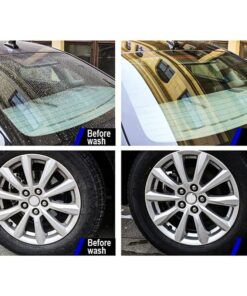 Spugna Guanto In Microfibra Per Lavaggio Auto Doppia Faccia Professionale 30X20cm