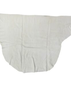 Spugna Panno Vera Pelle di Daino Camoscio Scamosciata Forma Irregolare Misura 40X50cm