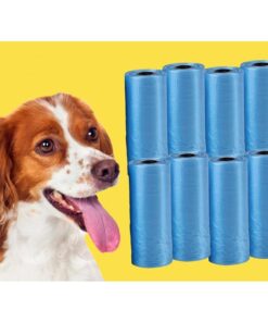 Dispenser Colorati a Forma di Osso Porta Sacchetti per Cani Con 15 Sacchetti Inclusi