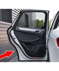 4 Metri Paraportiere Profilo in Gomma per Portiere Auto Paracolpi Rinforzati in Metallo Riutilizzabile