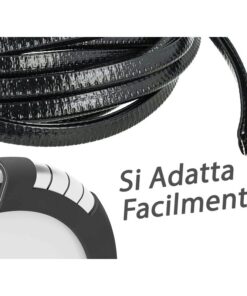 Alternative view of 8 Metri Paraportiere Profilo in Gomma Per Portiere Auto Paracolpi Rinforzati in Metallo Riutilizzabile