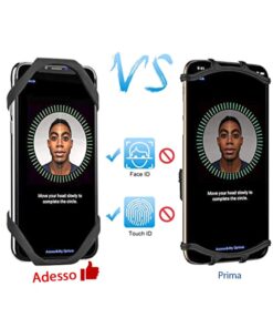 Porta Cellulare Bici Supporto Smartphone Per Manubrio Moto Monopattino Elettrico MTB Bicicletta Universale 360° Rotabile