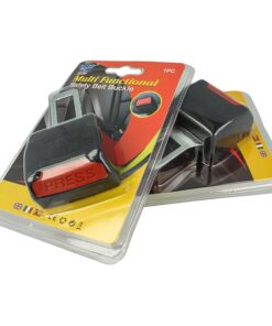 2 PZ Ganci Prolunga Cintura Sicurezza Universale Beep Stop Blocca Allarme Auto