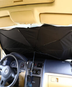 Ombrello Parasole Auto per Parabrezza Taglia Piccola 125X65cm