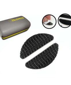 2 Pezzi Adesivi Nero per Fissaggio Telepass 48X18mm